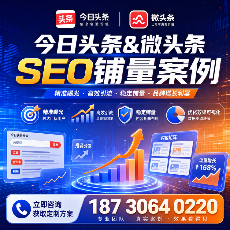 榆林头条号SEO矩阵批量内容铺量成功案例